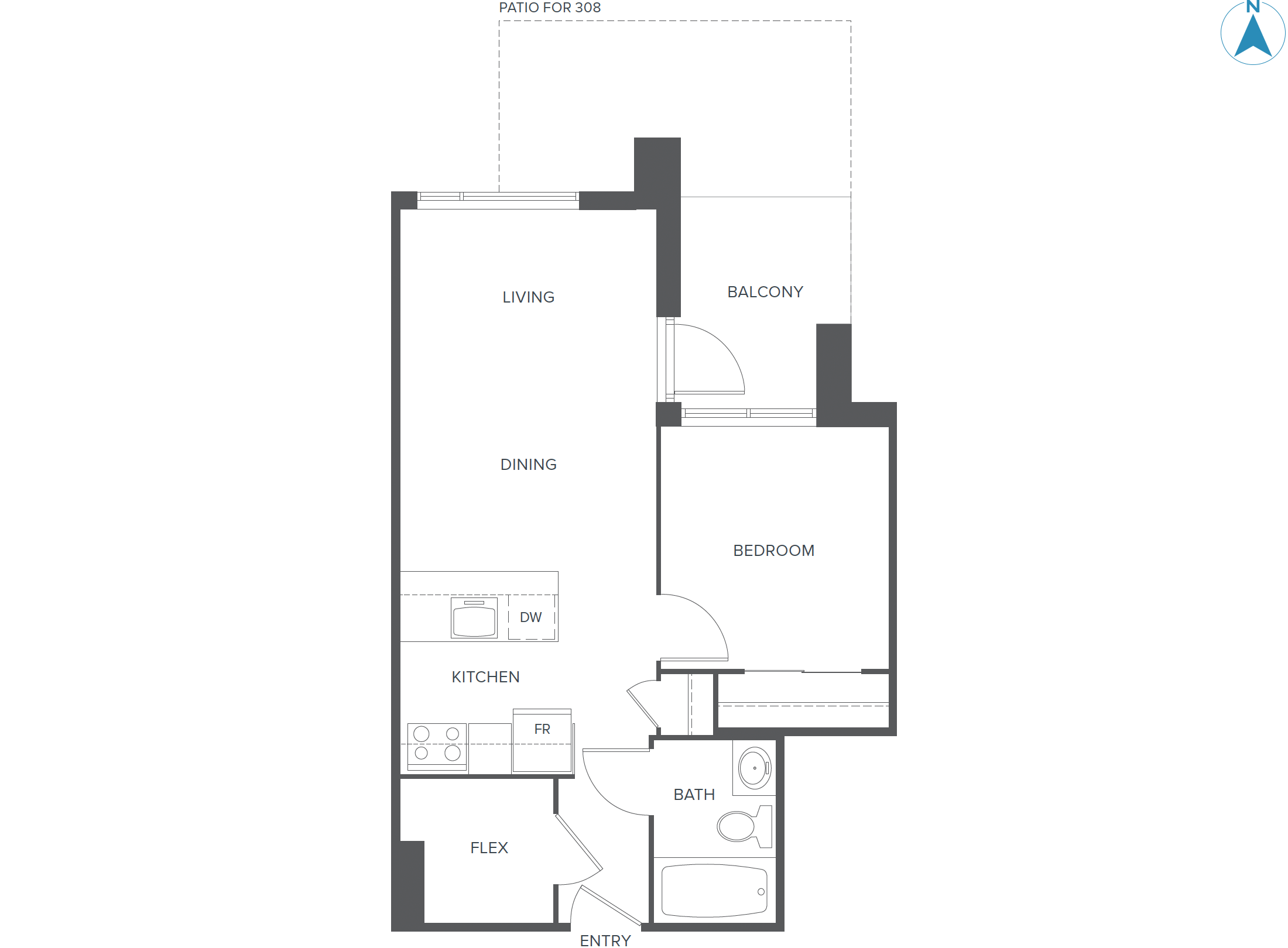 Fraserview Towers - Building 3 Plan D3